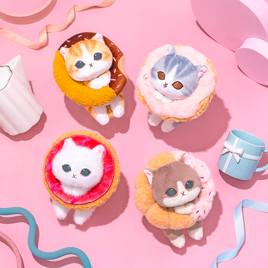 COFEE AND DONUTS Mascot (keychain) - Mofusand