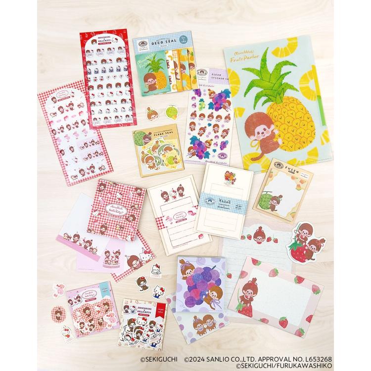 Stickers Monchichi colab SANRIO