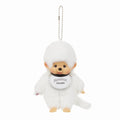 Colección Monchhichi Colors Blanco  – Peluches Llavero Originales Japón