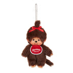 Monchhichi Niña Bebé Clásico Llavero Japón – Peluche Original Kawaii Coleccionable