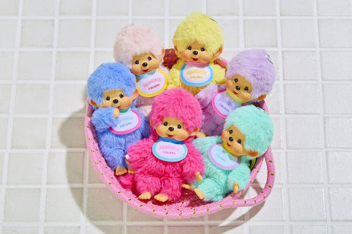 Colección Monchhichi Colors – Peluches Llavero Originales Japón | HeyJapan Chile
