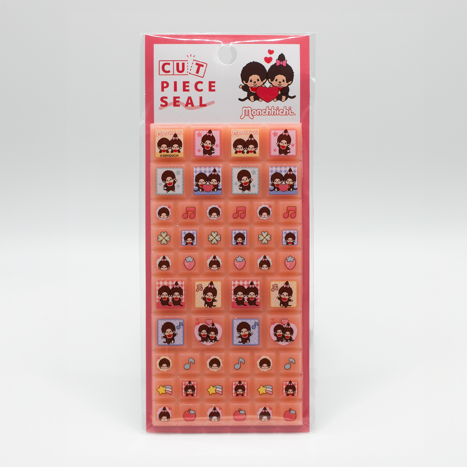 MONCHHICHI SET STICKERS Cut Piece Seal