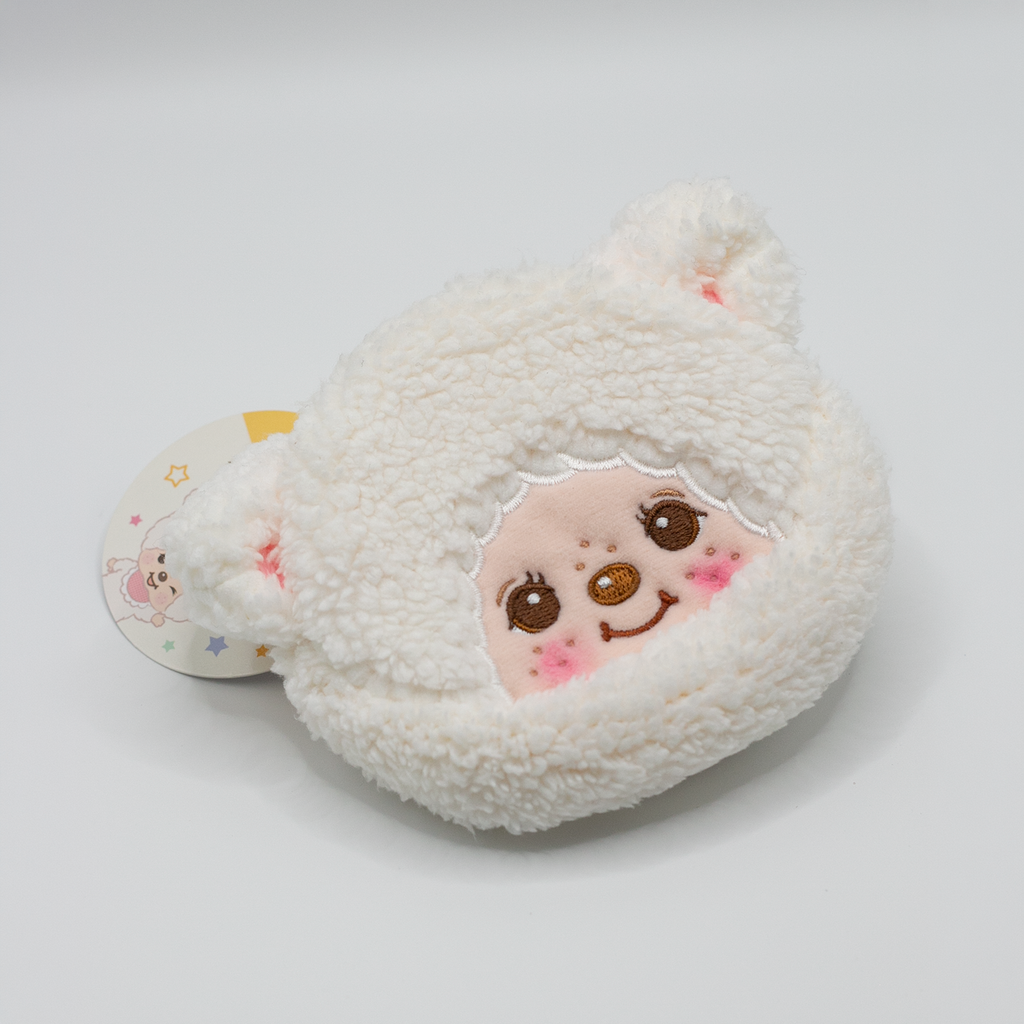 MONCHHICHI - Monedero de felpa con cierre