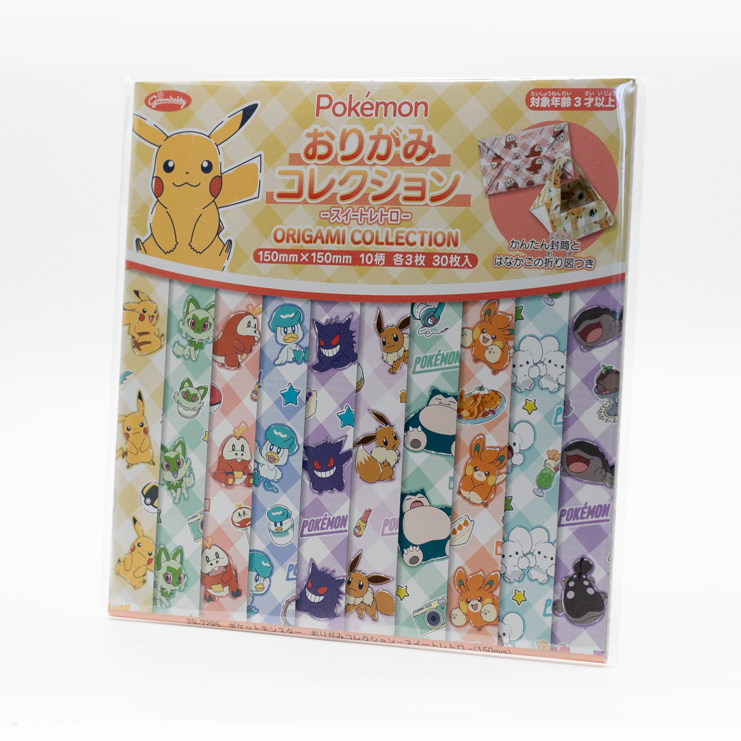 POKÉMON Sweet Retro - Papel Decorativo