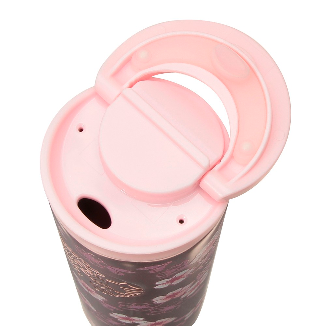 STARBUCKS SAKURA2026 Stainless Steel Bottle, Metallic Light Pink, 473ml