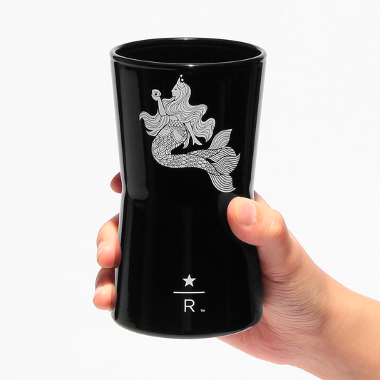 WILDSIDE Starbucks Reserve® Siloglass Black 355ml - STARBUCKS